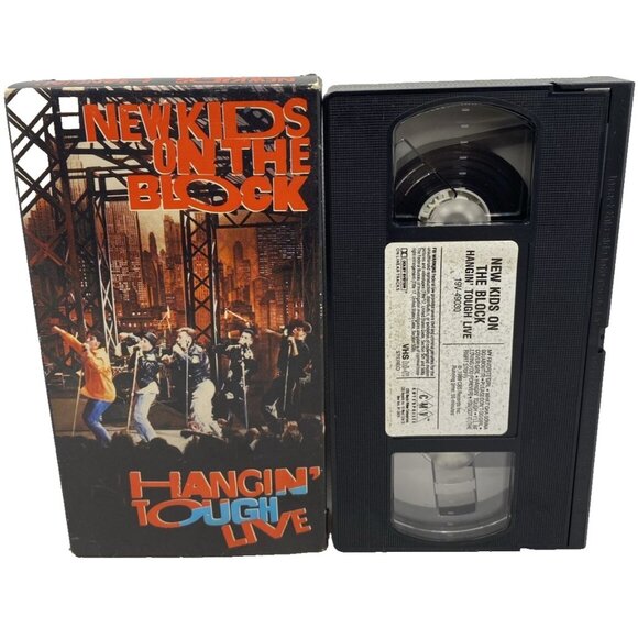 New Kids on the Block - Hangin Tough Live (VHS, 1989) Video Mayan Theatre LA - Picture 9 of 9